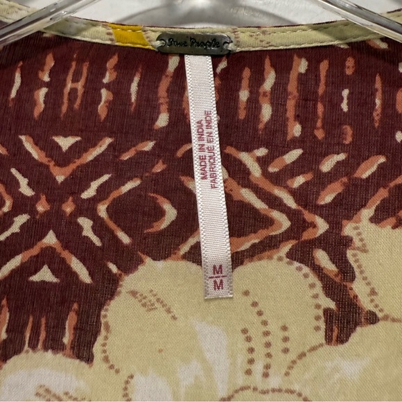 Free People Yellow Gotta Have You Tunic - Picture 14 of 16